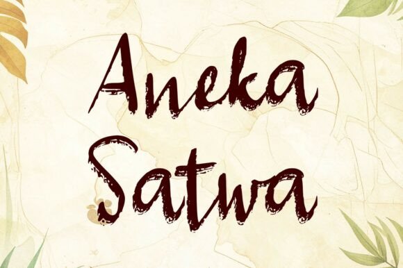Aneka Satwa: A Typeface for Bold Editorial Design