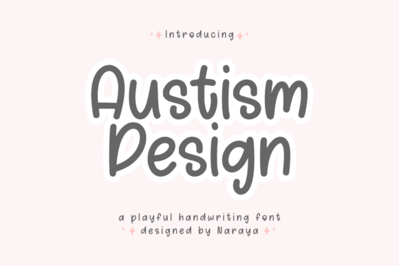 Austism Design: A Whimsical Handwritten Font for Playful Brands