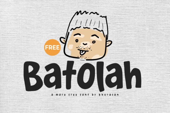 Batolah Font: A Playful Typeface for Web Design