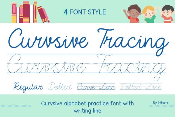 Curvsive Tracing: A Playful Typeface for Digital Learning