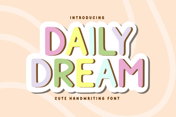 Daily Dream Font: A Playful Web Design Review