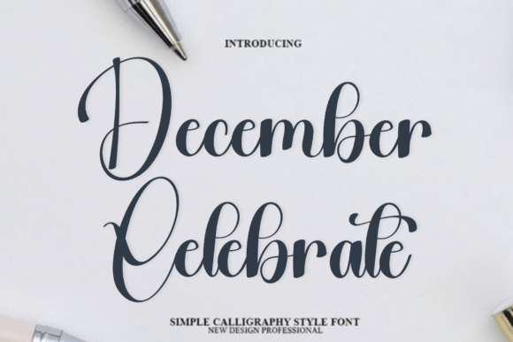December Celebrate: A Warm Typeface for Digital Brands