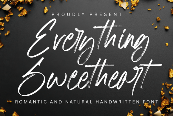 Everything Sweetheart Font for Handmade Brands
