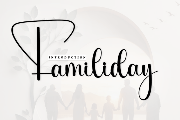 Familidaily: A Script Font for Authentic Branding