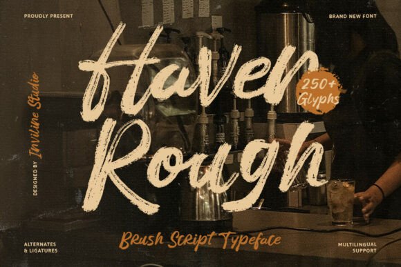 Haven Rough Typeface for Authentic Branding