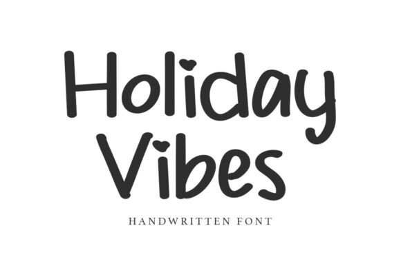 Holiday Vibes: A Festive Typeface for Editorial Design