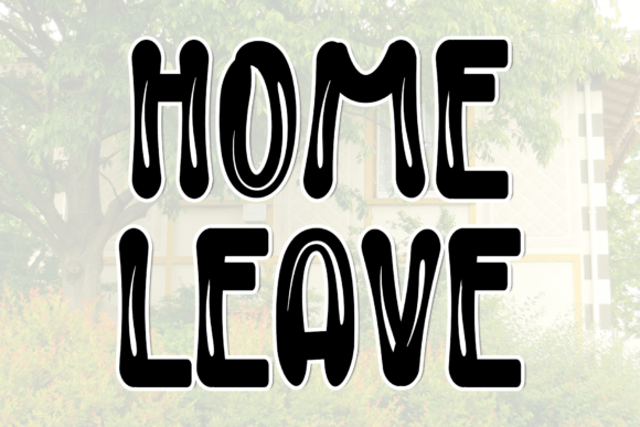 Home Leave: An Elegant Script Font for Branding