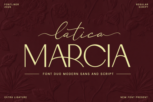 Latica Marcia: A Modern Typeface for Branding