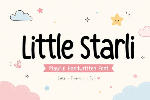 Little Starli: A Playful Handwritten Font for Crafters