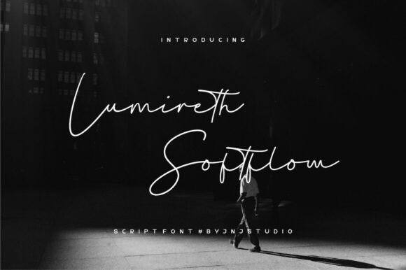 Lumireth Softflow: A Minimalist Script Font for Modern Brands
