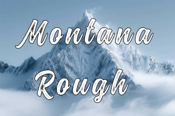 Montana Rough: A Natural Script Font for Editors