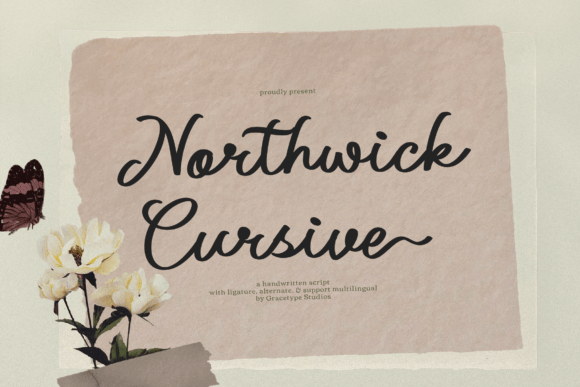 Northwick Cursive: A Script Font for Elegant Campaigns