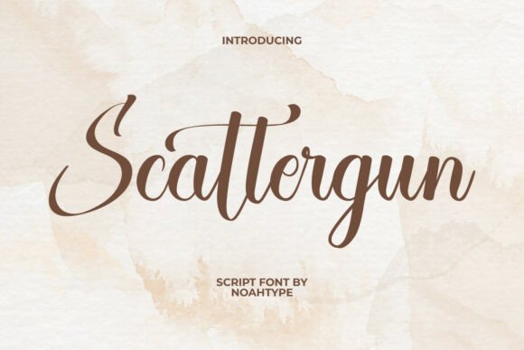 Scattergun Typeface: Rhythm for Editorial Design